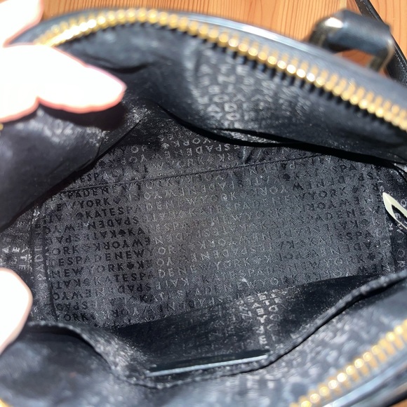 Small Black Kate Spade Purse. Bought in 2019. In decent condition. - Picture 8 of 9